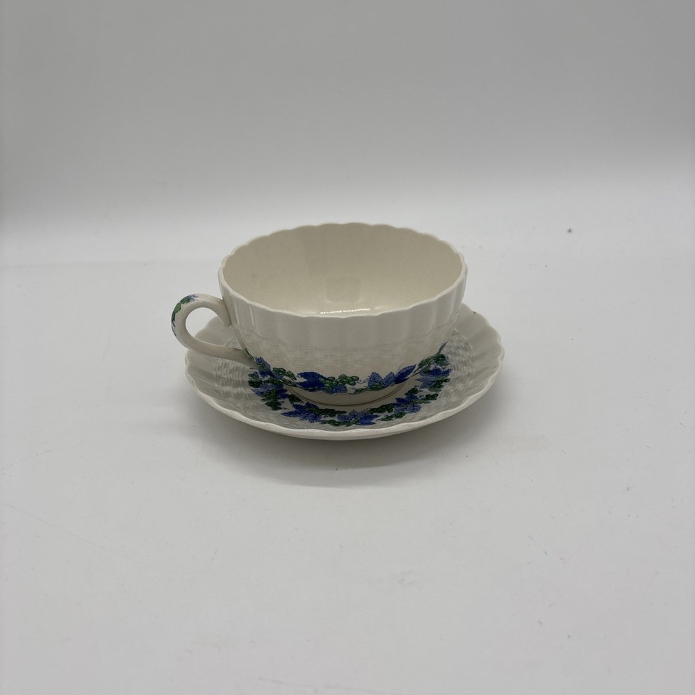 Vintage Copeland Spode Valencia Cup & Saucer Made in England